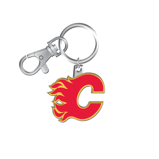 NHL Calgary Flames Keychain Logo