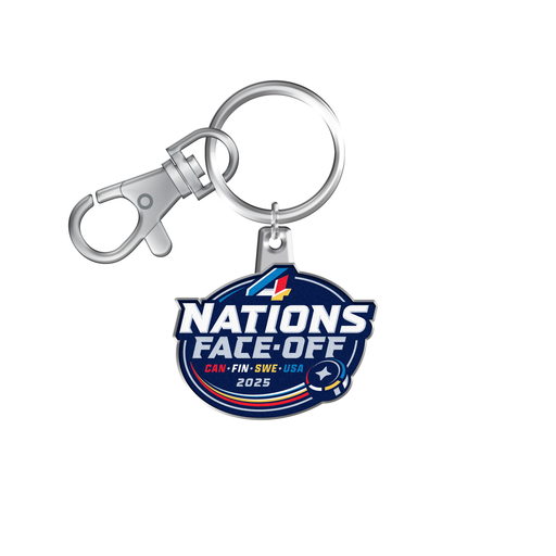 NHL 4 Nations 2025 All Team Keychain Logo