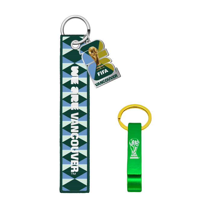 FIFA 2026 Keychain Bottle Opener With Webbing Vancouver