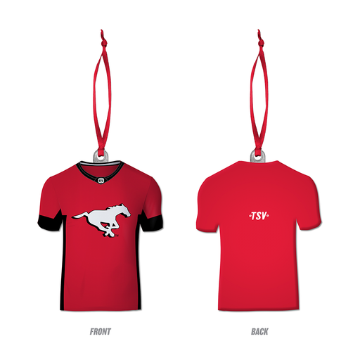 CFL Calgary Stampeders Jersey Ornament
