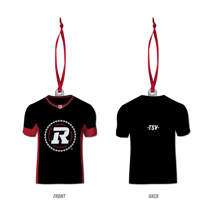 CFL Ottawa Redblacks Jersey Ornament
