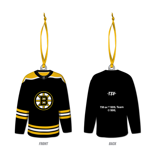 NHL Boston Bruins Jersey Ornament