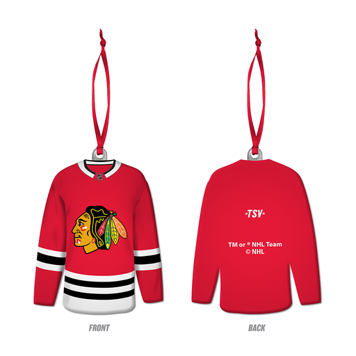 NHL Chicago Blackhawks Jersey Ornament
