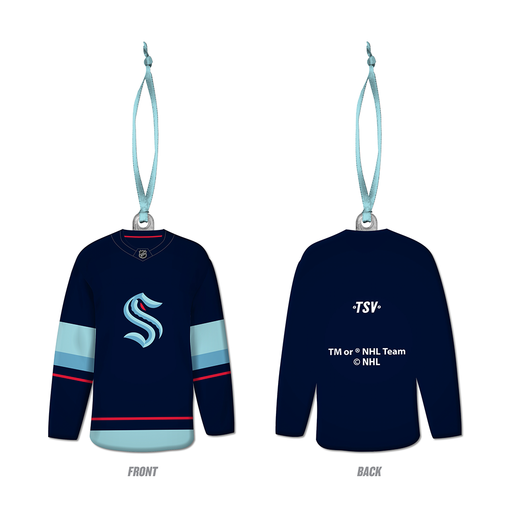 NHL Seattle Kraken Jersey Ornament