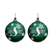 CFL Saskatchewan Roughriders Light-Up Ornament 2-Pack