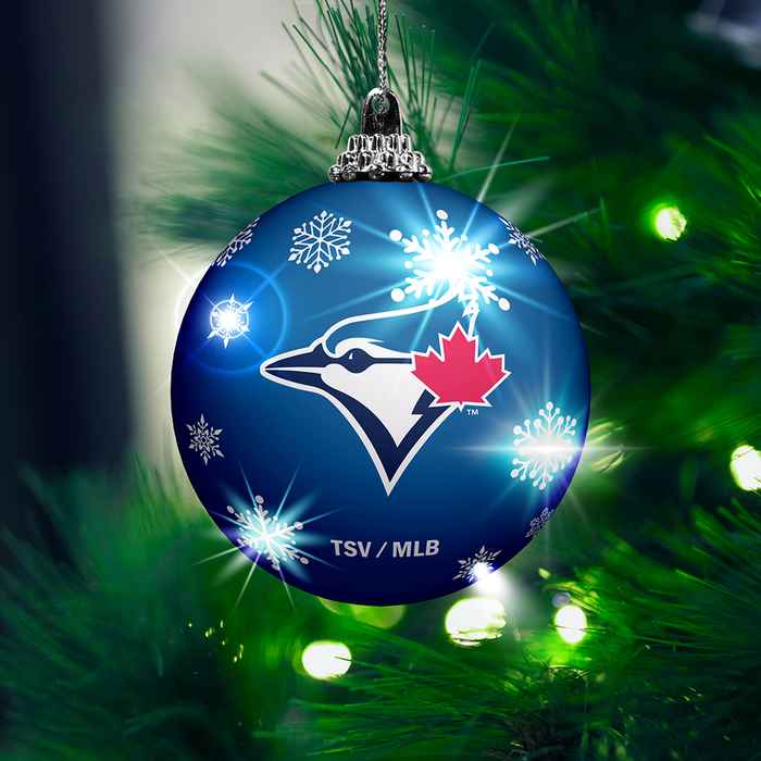MLB Toronto Blue Jays Light-Up Ornament 2-Pack