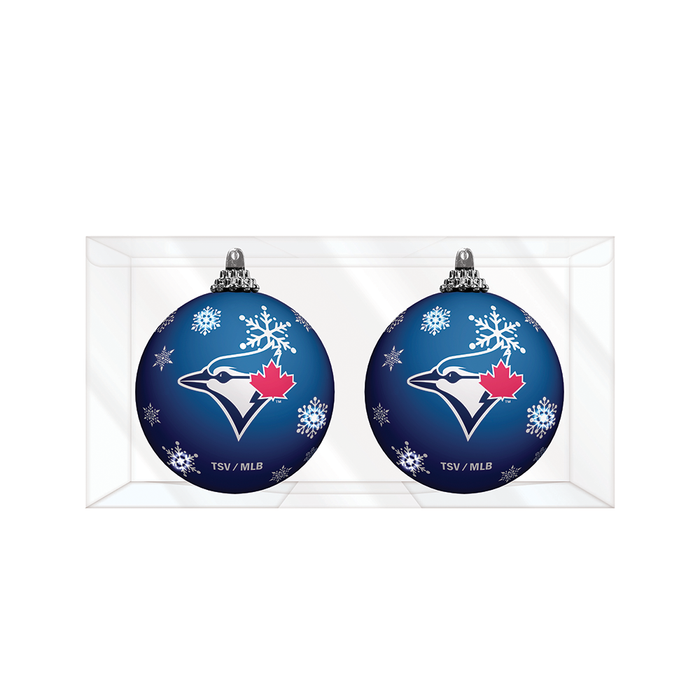 MLB Toronto Blue Jays Light-Up Ornament 2-Pack