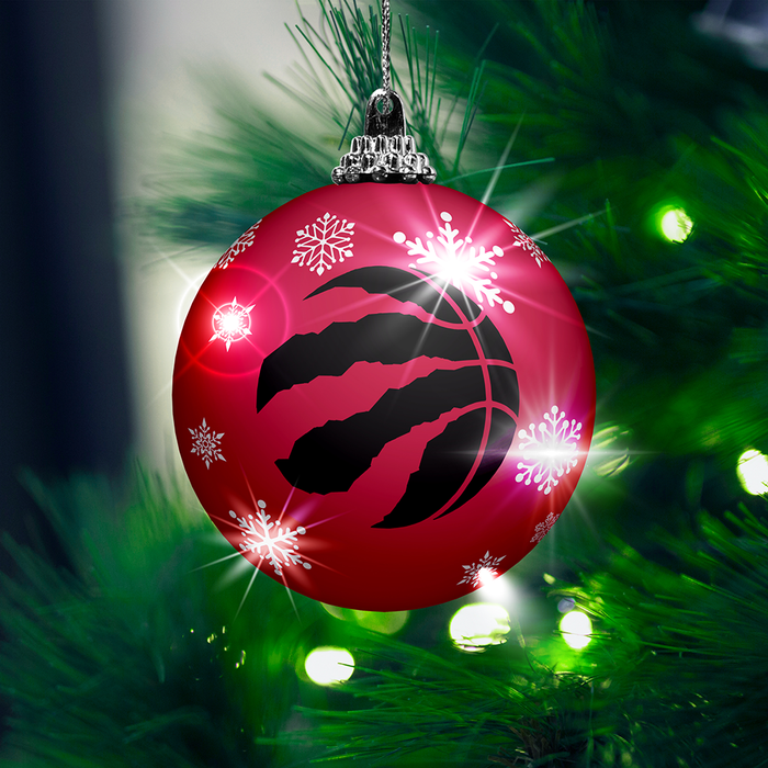 NBA Toronto Raptors Light-Up Ornament 2-Pack