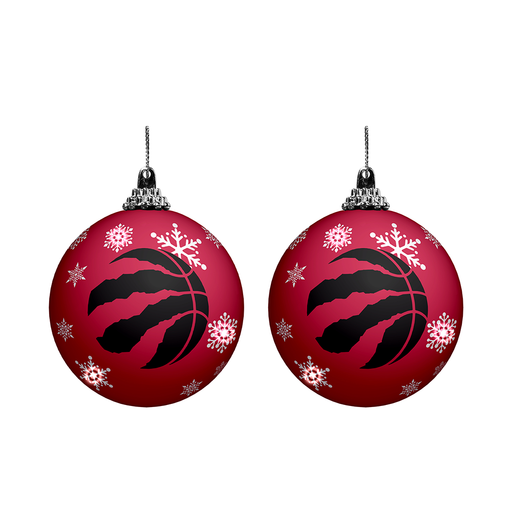 NBA Toronto Raptors Light-Up Ornament 2-Pack