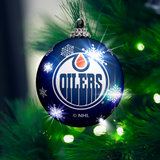 NHL Edmonton Oilers Light-Up Ornament 2-Pack