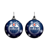 NHL Edmonton Oilers Light-Up Ornament 2-Pack