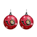 NHL Ottawa Senators Light-Up Ornament 2-Pack