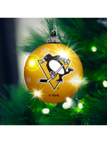 NHL Pittsburgh Penguins Light-Up Ornament 2-Pack