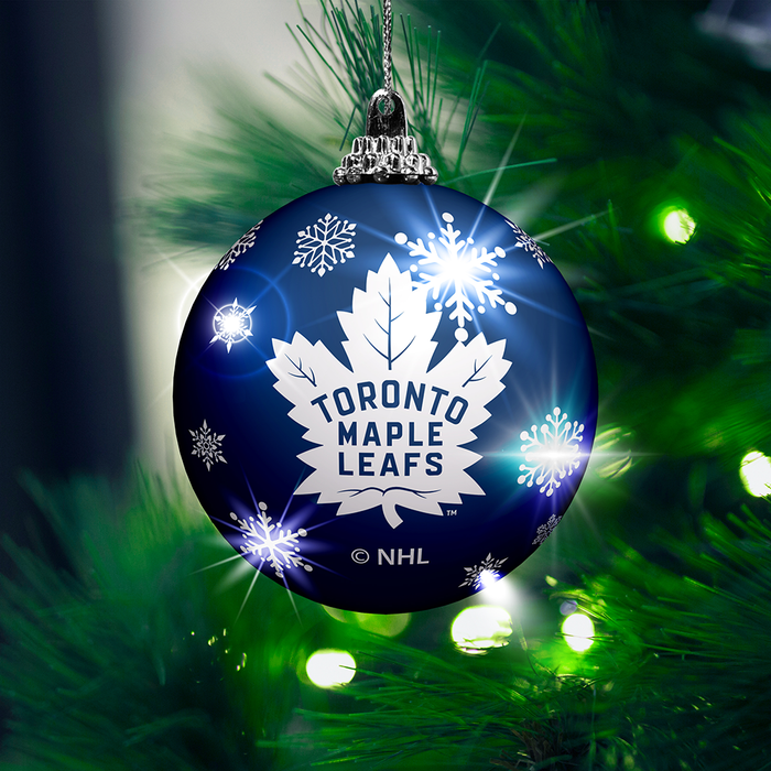 NHL Toronto Maple Leafs Light-Up Ornament 2-Pack