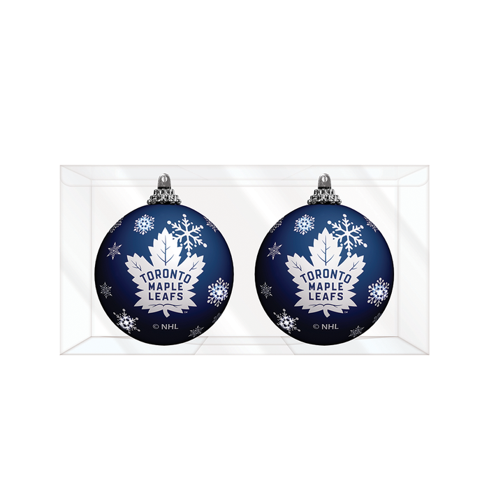 NHL Toronto Maple Leafs Light-Up Ornament 2-Pack