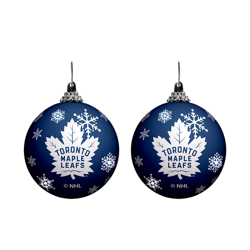 NHL Toronto Maple Leafs Light-Up Ornament 2-Pack
