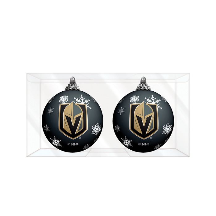 NHL Vegas Golden Knights Light-Up Ornament 2-Pack