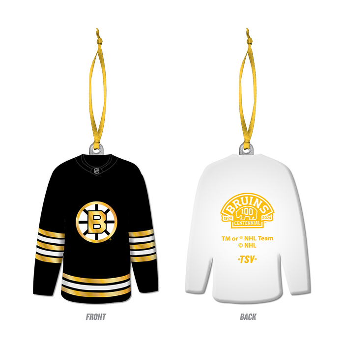 NHL Boston Bruins Centennial Home Jersey Ornament