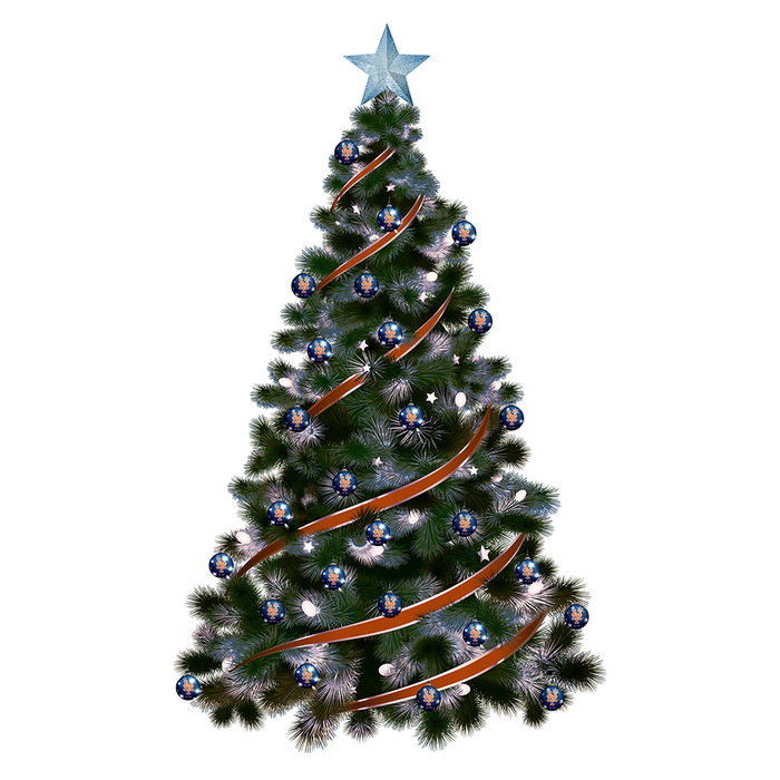 MLB New York Mets Light-Up Ornament 2-Pack