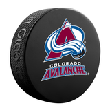 <transcy>Rondelle de hockey de collectionneur de souvenirs classiques de l'Avalanche du Colorado de la LNH</transcy>