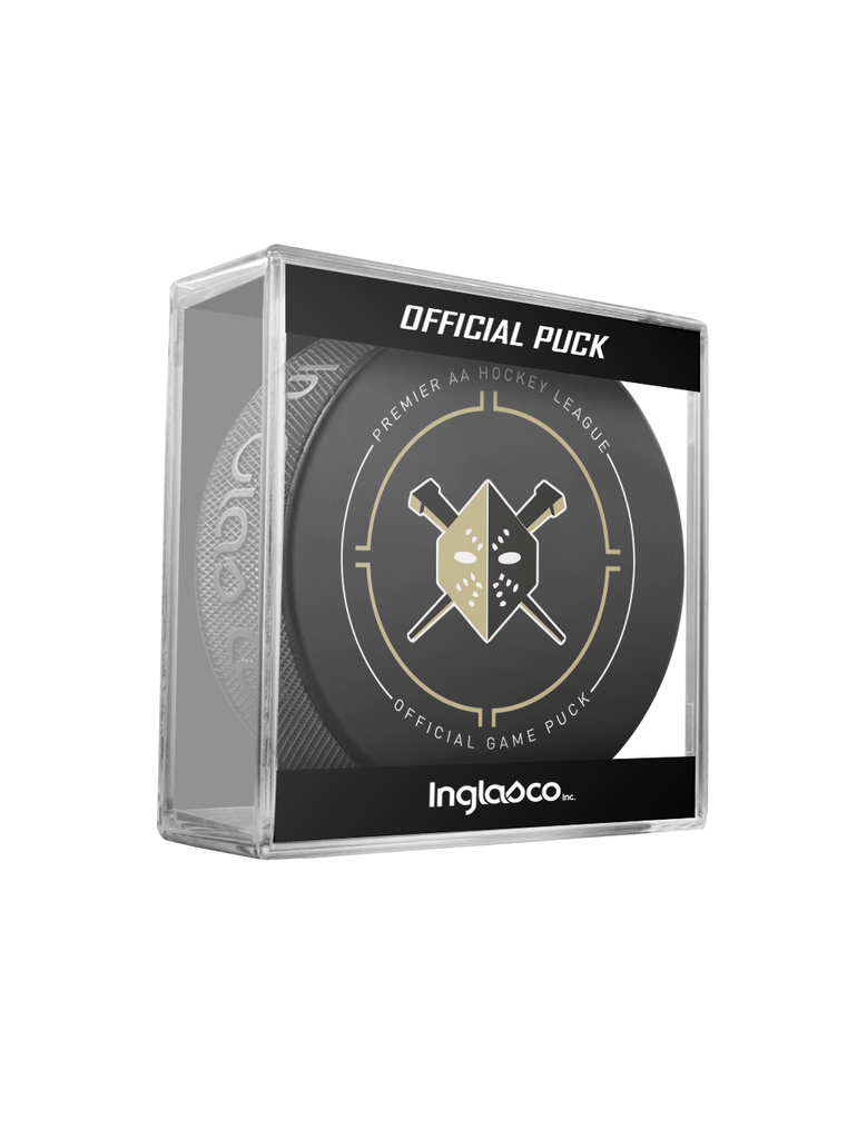 ECHL Wheeling Nailers Official Game Hockey Puck In Cube