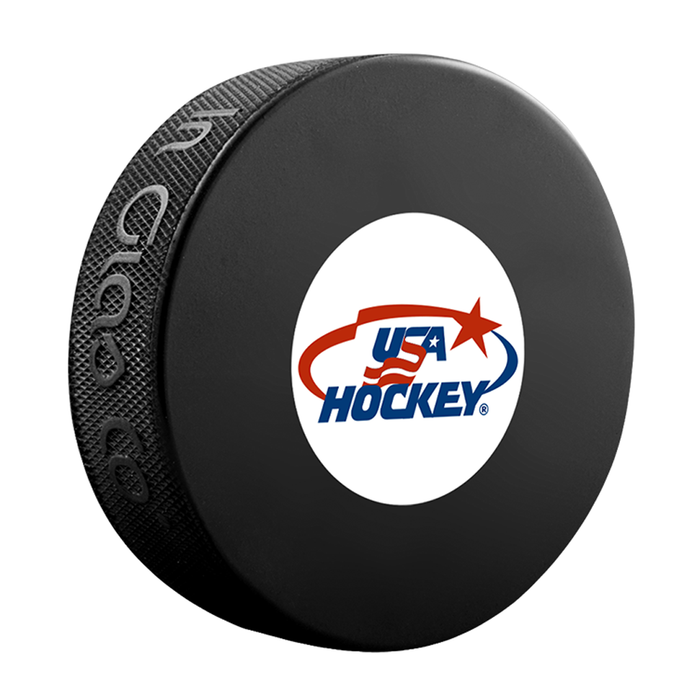 USA Hockey Official Autograph Souvenir Hockey Puck