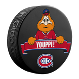 NHL Montreal Canadiens Mascot Souvenir Hockey Puck