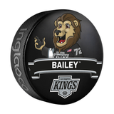 NHL Los Angeles Kings Mascot Souvenir Hockey Puck