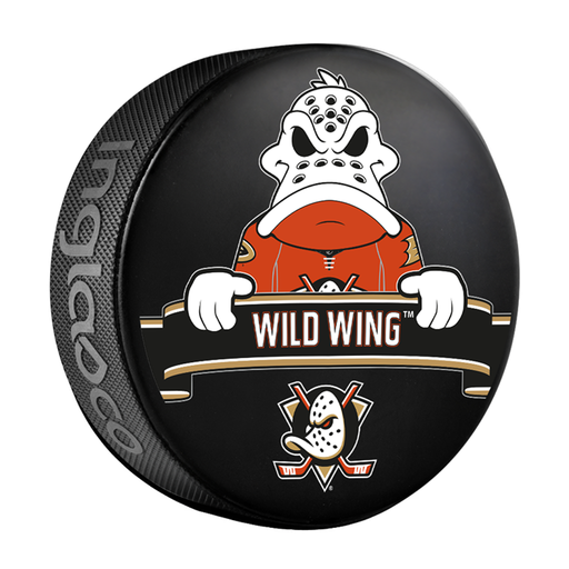 NHL Anaheim Ducks Mascot Souvenir Hockey Puck