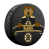 NHL Boston Bruins Mascot Souvenir Hockey Puck