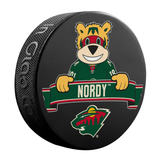 NHL Minnesota Wild Mascot Souvenir Hockey Puck