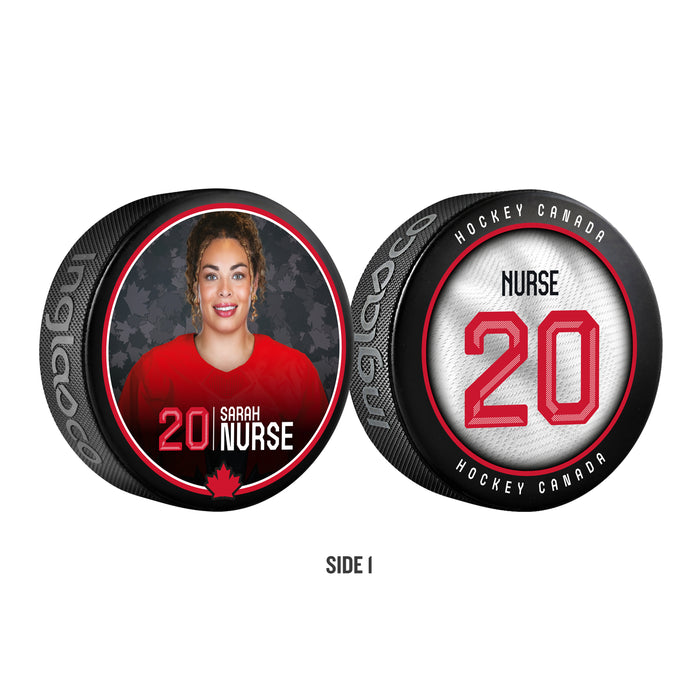 Hockey Canada Sarah Nurse 2-Puck Collection Set