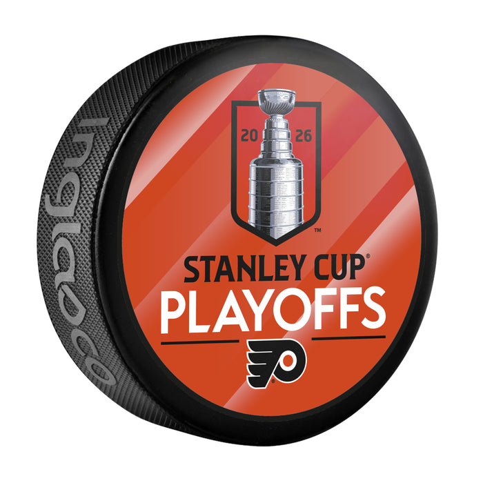 NHL Playoffs 2026 Souvenir Puck SCP Lock Up Philidelphia Flyers