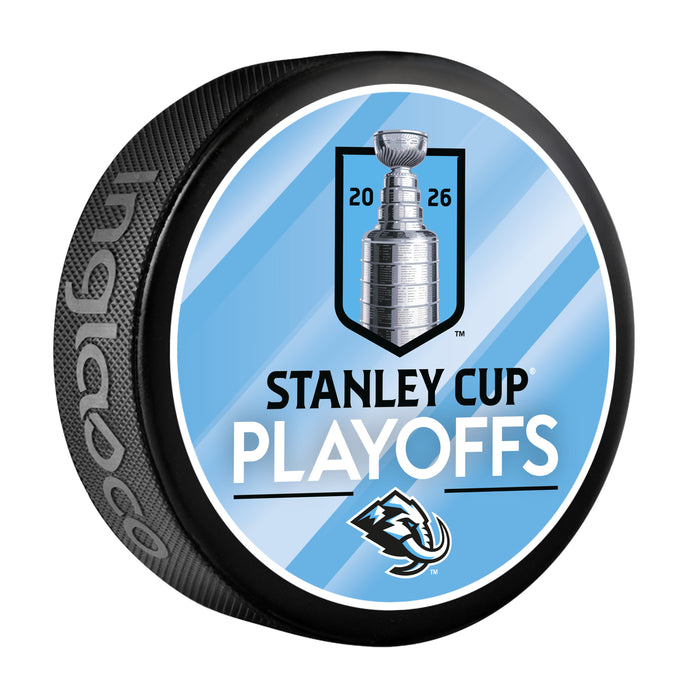 NHL Playoffs 2026 Souvenir Puck SCP Lock Up Utah Mammoth