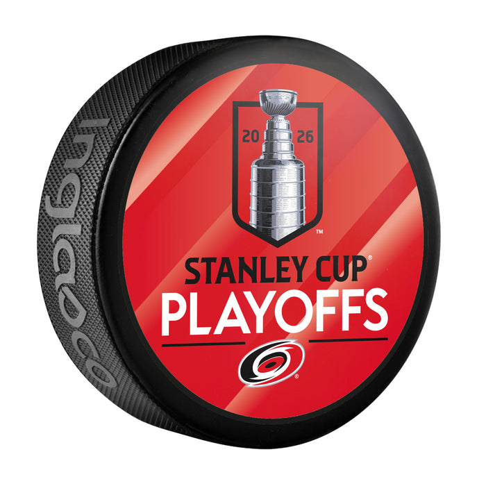 NHL Playoffs 2026 Souvenir Puck SCP Lock Up Carolina Hurricanes