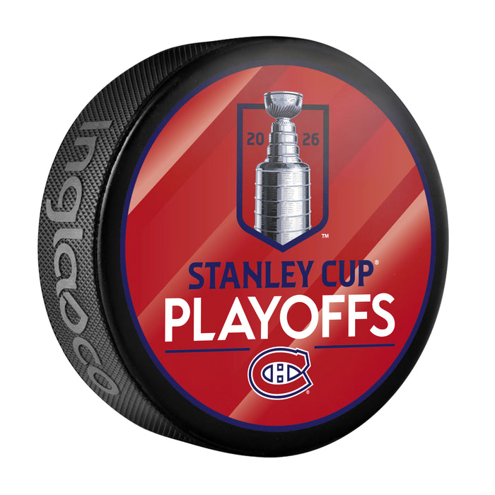 NHL Playoffs 2026 Souvenir Puck SCP Lock Up Montreal Canadiens