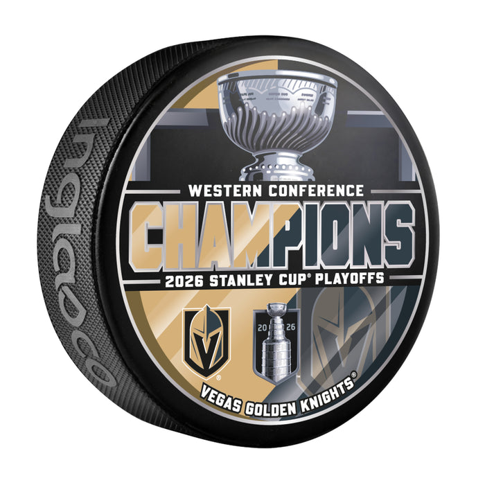 NHL Vegas Golden Knights Playoffs 2026 Puck Bulk - Western Conference Champs