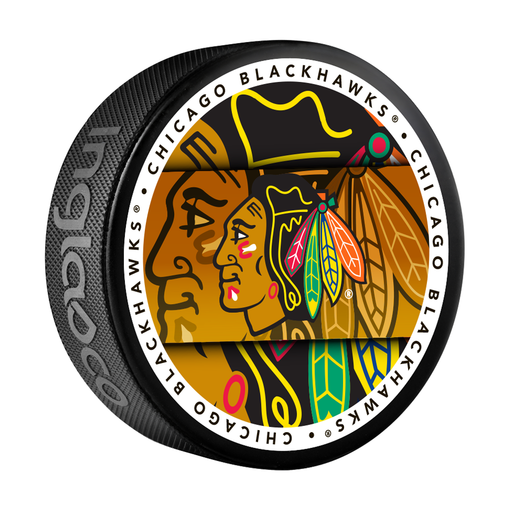 NHL Chicago Blackhawks Medallion Souvenir Collector Hockey Puck