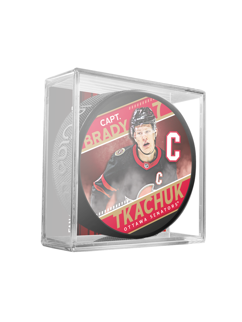 La Série Des Capitaines Brady Tkachuk Ottawa Senators- en Cube