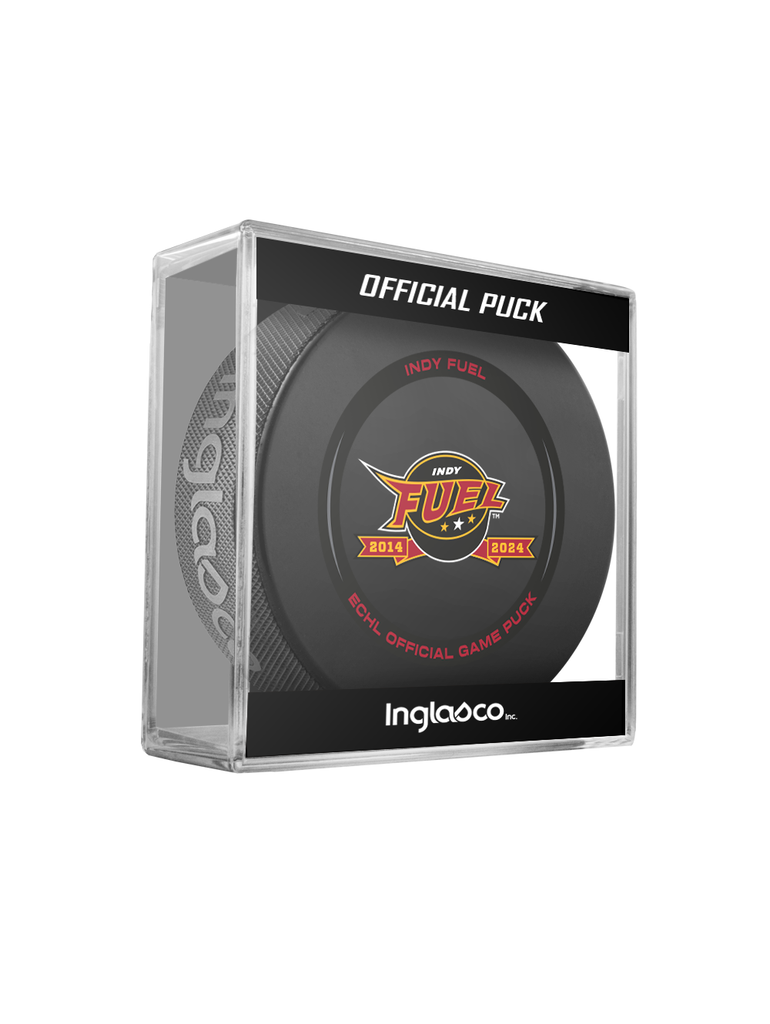 Rondelle de jeu officielle des Indy Fuel de la ECHL 2023-24 en cube