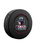 ECHL Tulsa Oilers 2023-24 Official Game Hockey Puck In Cube
