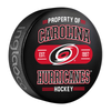NHL Carolina Hurricanes Property Of Souvenir Collector Hockey Puck