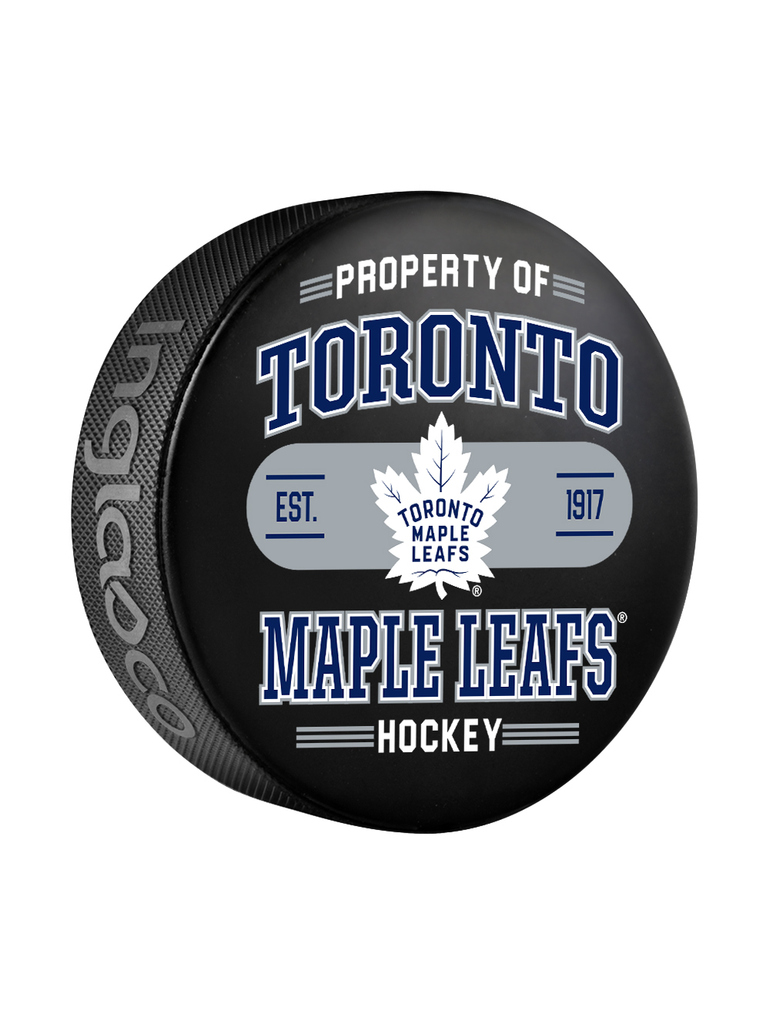 NHL Toronto Maple Leafs Property Of Souvenir Collector Hockey Puck