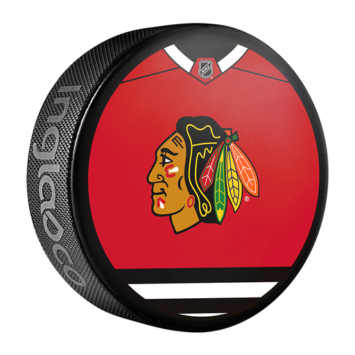 NHL Chicago Blackhawks Jersey Design Souvenir Collector Hockey Puck