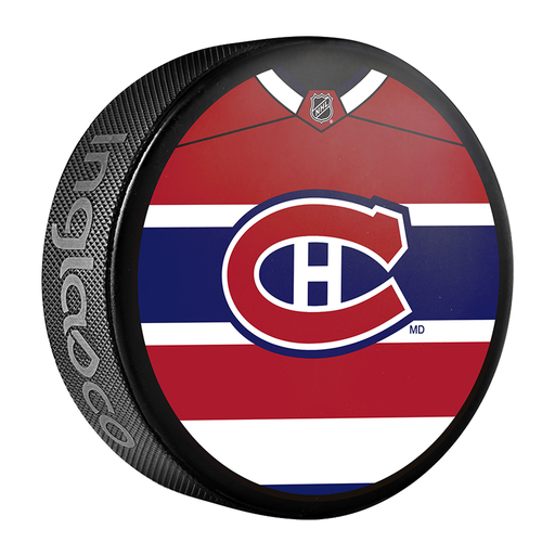 NHL Montreal Canadiens Jersey Design Souvenir Collector Hockey Puck