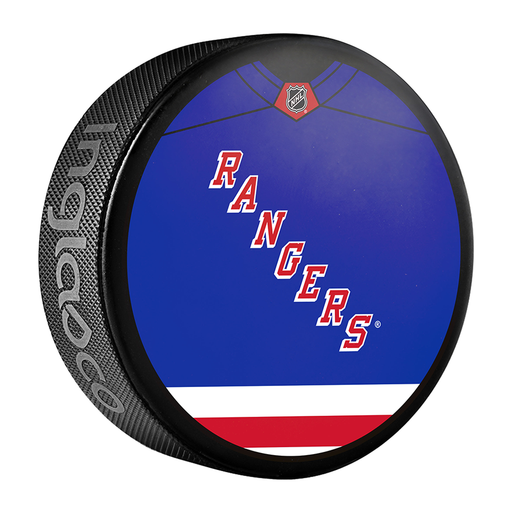 NHL New York Rangers Jersey Design Souvenir Collector Hockey Puck