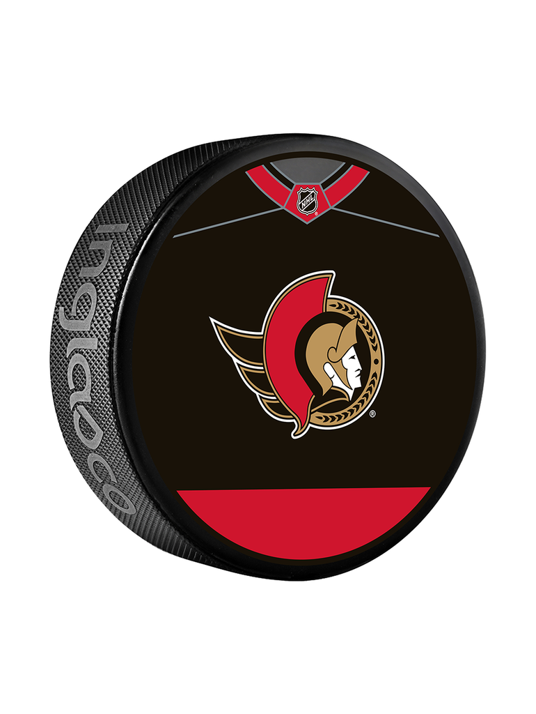 NHL Ottawa Senators Jersey Design Souvenir Collector Hockey Puck