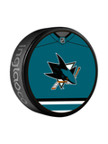 NHL San Jose Sharks Jersey Design Souvenir Collector Hockey Puck