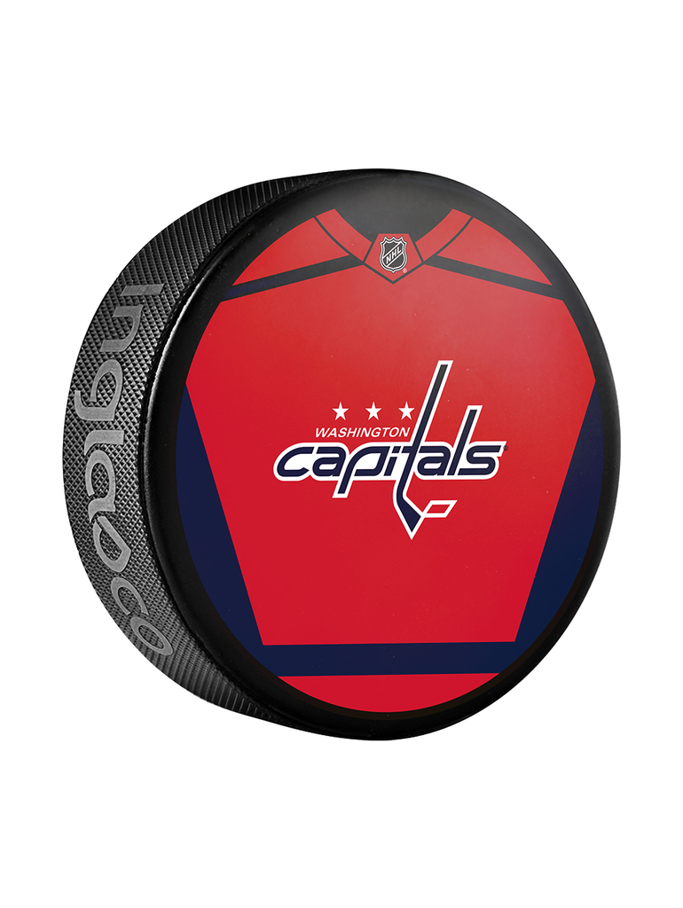 NHL Washington Capitals Jersey Design Souvenir Collector Hockey Puck