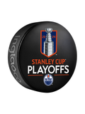 Rondelle souvenir Séries Éliminatoires de la Coupe Stanley 2024 Oilers de Edmonton